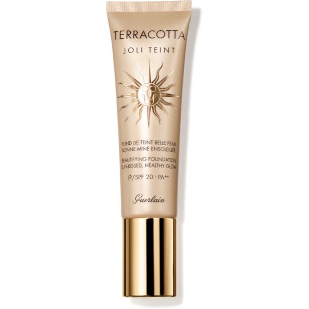 GUERLAIN Terracotta Joli Teint Beautifying Foundation machiaj de stralucire pentru un look natural SPF 20 culoare Naturel/Natural 30 ml preţ