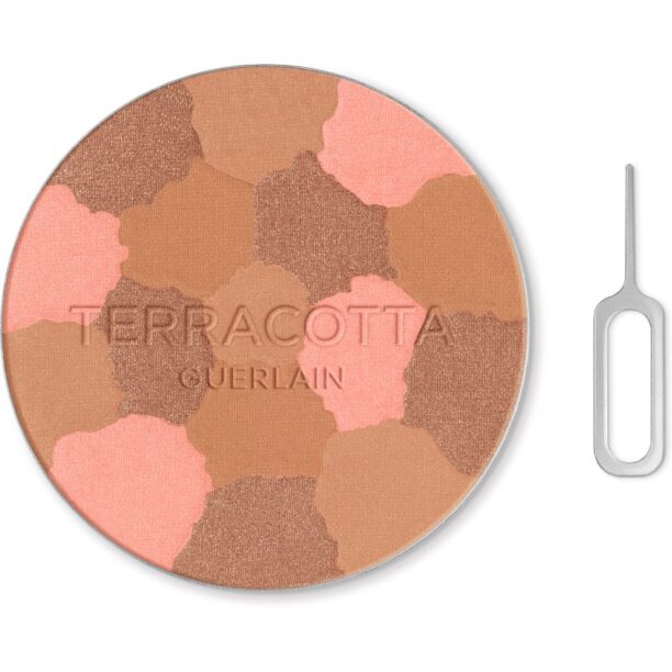 GUERLAIN Terracotta Light pulberi pentru evidentierea bronzului rezervă culoare 02 Medium Cool 10 g preţ