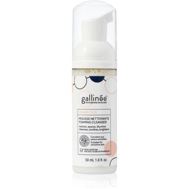 Gallinée SKIN CARE Foaming Facial Cleanser demachiant spumant delicat faciale 50 ml preţ