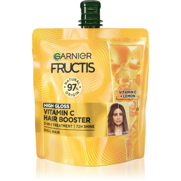 Garnier Fructis Vitamin C Hair Booster mască nutritivă pentru păr foarte uscat 60 ml preţ