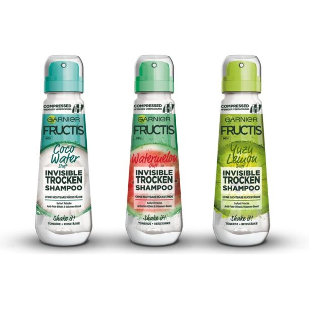 Original Garnier Fructis șampon uscat înviorător 100 ml