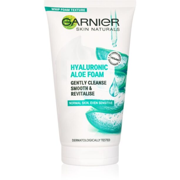 Garnier Skin Naturals Hyaluronic Aloe Foam spuma de curatat 150 ml preţ