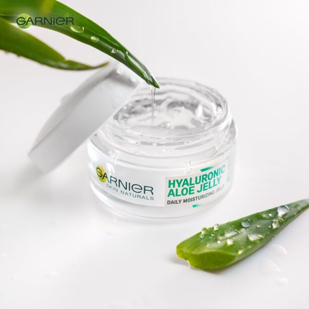 Original Garnier Skin Naturals Hyaluronic Aloe Jelly crema de zi hidratanta cu textura de gel 50 ml