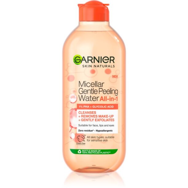 Garnier Skin Naturals Micellar Gentle Peeling apa cu particule micele cu efect exfoliant 400 ml preţ