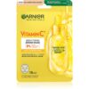 Garnier Skin Naturals Vitamin C Mască textilă cu efect de iluminare și hidratare cu vitamina C 28 g