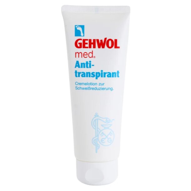 Gehwol Med crema antiperspirantă pentru a reduce transpirația pentru picioare 125 ml preţ