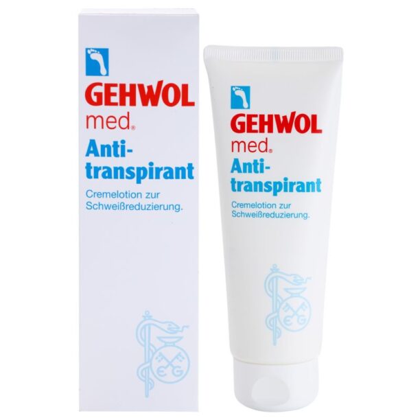 Cumpăra Gehwol Med crema antiperspirantă pentru a reduce transpirația pentru picioare 125 ml