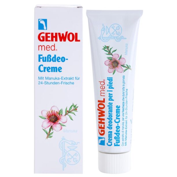 Cumpăra Gehwol Med deodorant crema intensiva cu protecție de lungă durată pentru picioare 75 ml