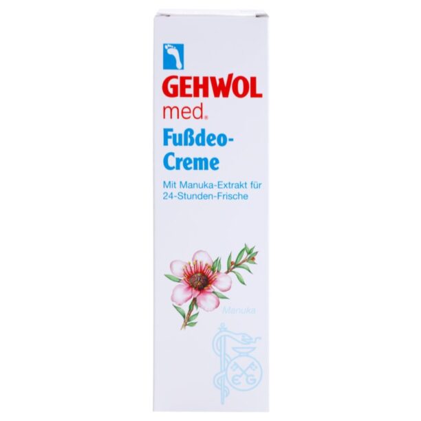 Preţ Gehwol Med deodorant crema intensiva cu protecție de lungă durată pentru picioare 75 ml