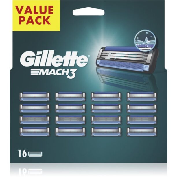 Gillette Mach3 rezerva Lama 16 buc