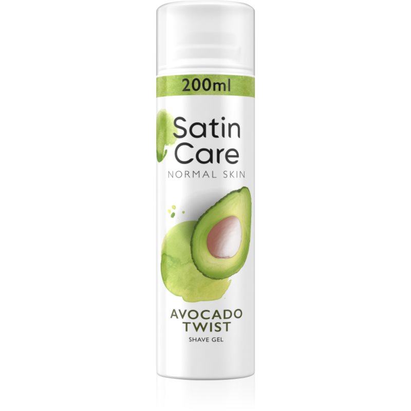 Gillette Satin Care Avocado Twist gel pentru bărbierit pentru femei 200 ml preţ