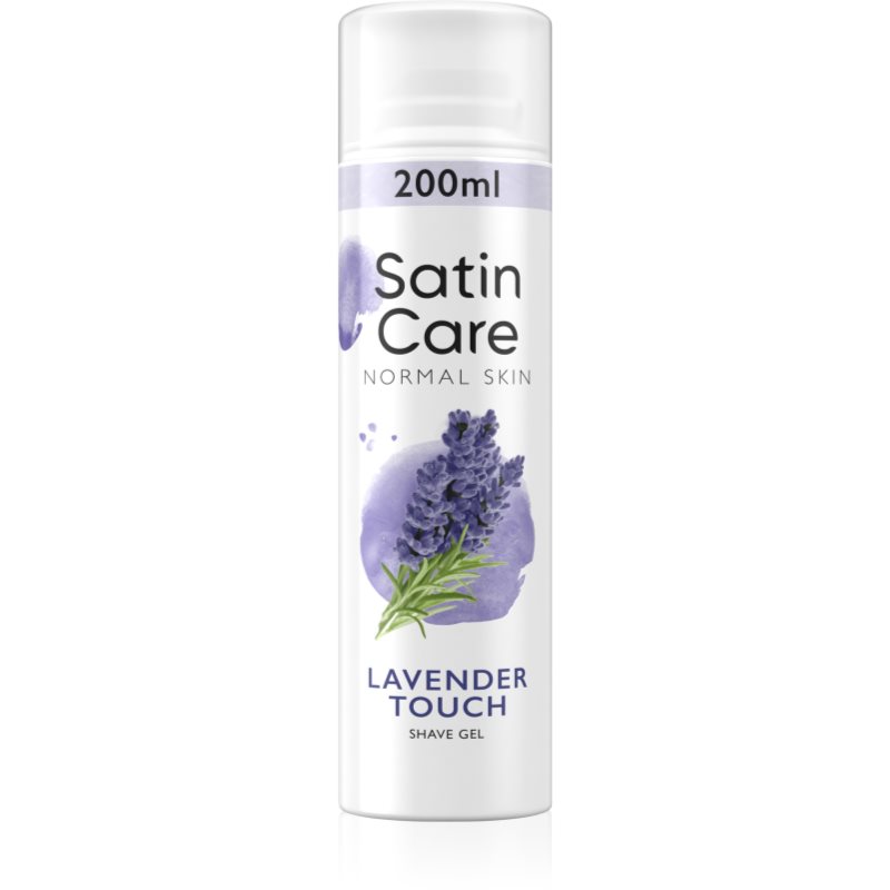 Gillette Satin Care Lavender Touch gel pentru bărbierit pentru femei 200 ml preţ