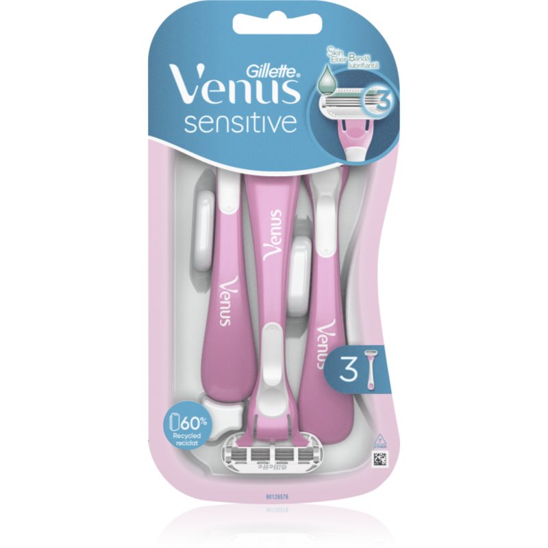 Gillette Venus Sensitive aparat de ras 3 buc preţ
