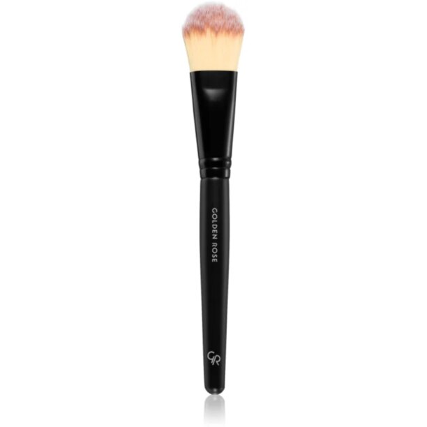 Golden Rose Foundation Brush perie pentru baza de machiaj 1 buc