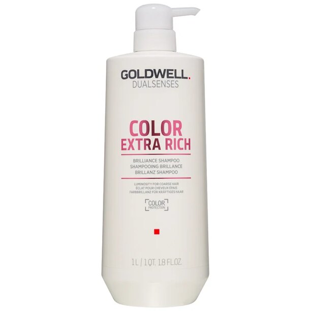 Goldwell Dualsenses Color Extra Rich șampon pentru protecția părului vopsit 1000 ml