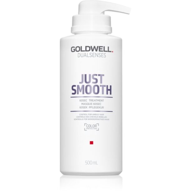 Goldwell Dualsenses Just Smooth masca de netezire pentru par indisciplinat 500 ml