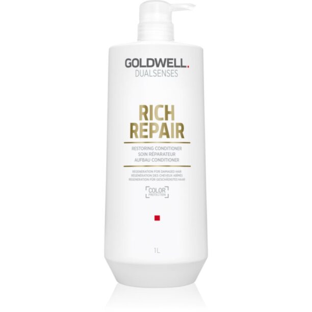 Goldwell Dualsenses Rich Repair balsam pentru regenerare pentru păr uscat și deteriorat 1000 ml