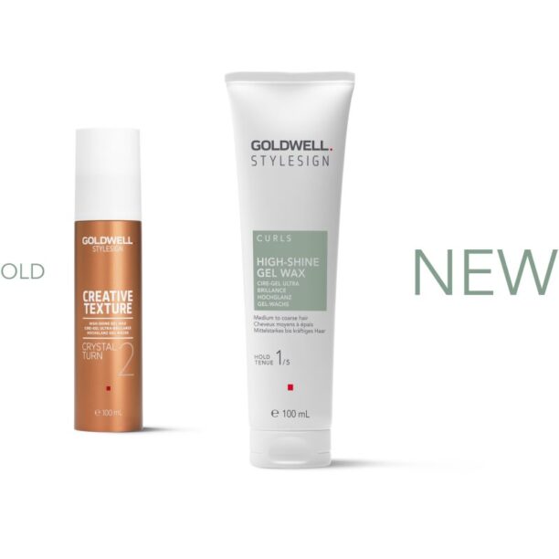 Cumpăra Goldwell StyleSign High-shine Gel Wax ceara gel pentru par ondulat si cret 100 ml