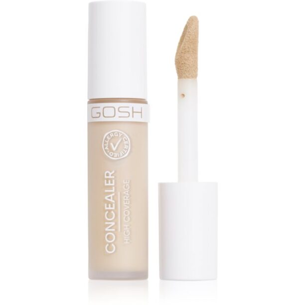 Gosh Concealer corector lichid culoare 002 Ivory 6 ml preţ