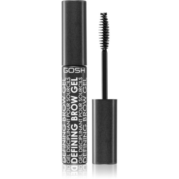 Gosh Defining Brow Gel gel pentru sprancene culoare 003 Greybrown 8 ml