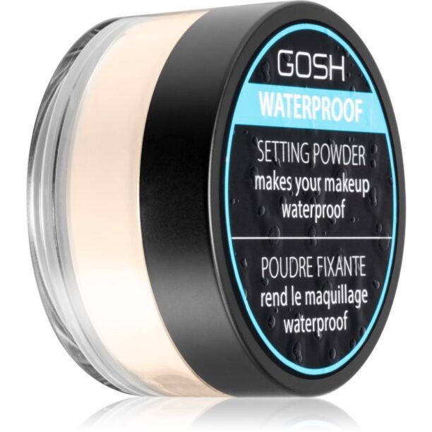 Gosh Waterproof Setting Powder pudra de fixare