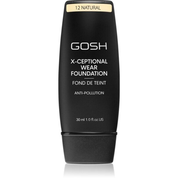 Gosh X-ceptional machiaj persistent culoare 12 Natural 30 ml preţ