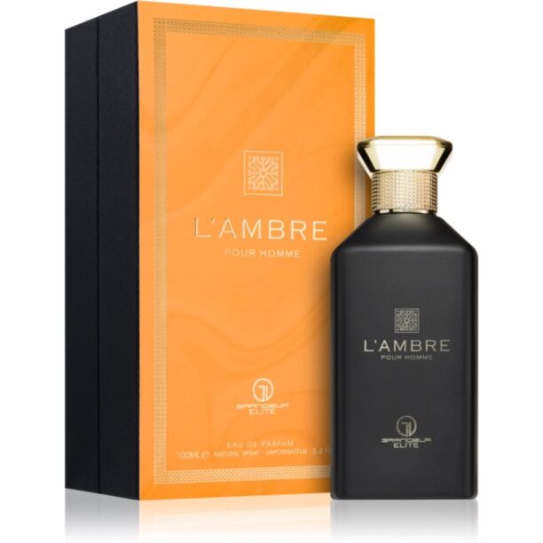 Cumpăra Grandeur L'Ambre Eau de Parfum pentru bărbați 100 ml