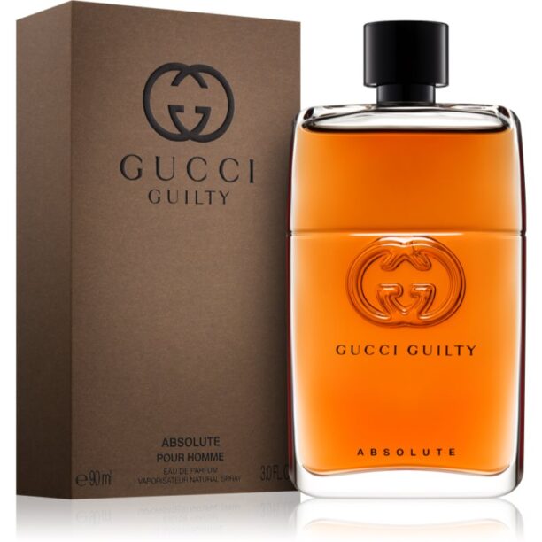 Gucci Guilty Absolute Eau de Parfum pentru bărbați 90 ml preţ