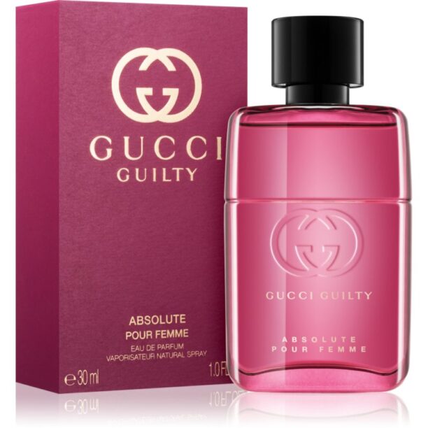 Gucci Guilty Absolute Eau de Parfum pentru femei 30 ml preţ