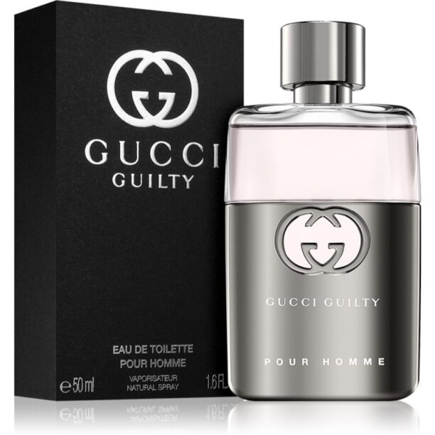 Cumpăra Gucci Guilty Pour Homme Eau de Toilette pentru bărbați 50 ml