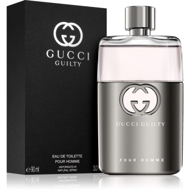 Cumpăra Gucci Guilty Pour Homme Eau de Toilette pentru bărbați 90 ml