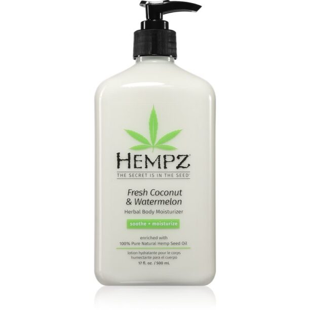 HEMPZ Fresh Coconut & Watermelon loțiune de corp hidratantă 500 ml preţ