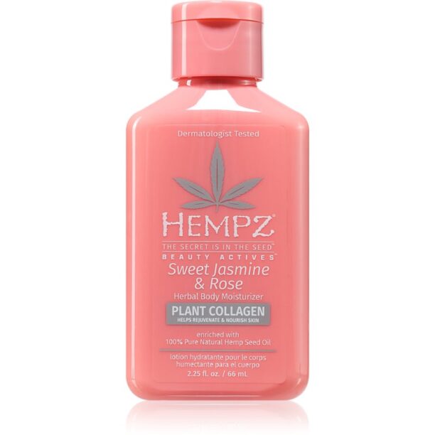 HEMPZ Sweet Jasmine & Rose lapte hidratant 66 ml