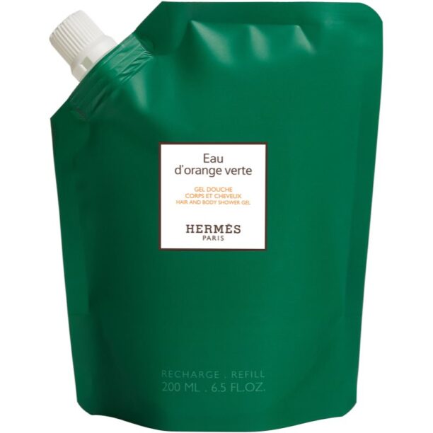 HERMÈS Le Bain Eau d'orange verte gel de duș pentru corp si par unisex 200 ml preţ