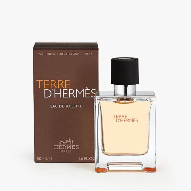 Cumpăra HERMÈS Terre d’Hermès Eau de Toilette pentru bărbați 50 ml