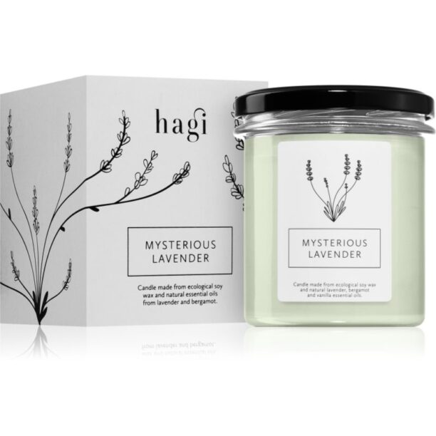 Hagi Mysterious Lavender lumânare parfumată 230 g