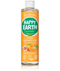 Happy Earth 100% Natural Shower Gel Rose Petitgrain gel de duș 300 ml