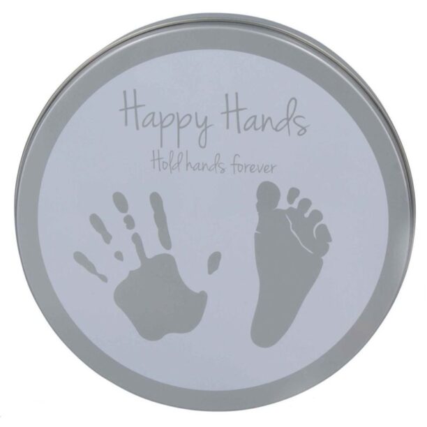 Happy Hands 2D Round Paint Print Kit set de mulaj pentru amprentele bebelușului 1 buc