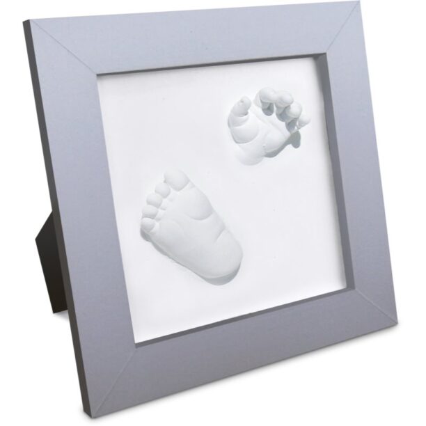 Happy Hands 3D DeLuxe set de mulaj pentru amprentele bebelușului White 23x23 cm preţ