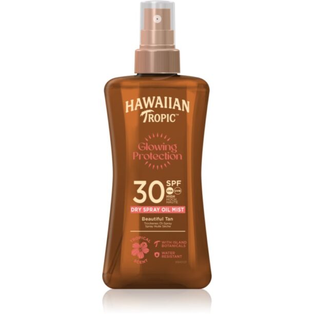 Hawaiian Tropic Glowing Protection loțiune transparentă SPF 30 200 ml preţ