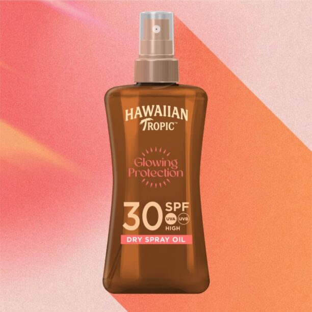 Cumpăra Hawaiian Tropic Glowing Protection loțiune transparentă SPF 30 200 ml