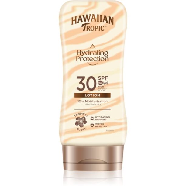 Hawaiian Tropic Hydrating Protection Lotion crema pentru bronzat 180 ml preţ