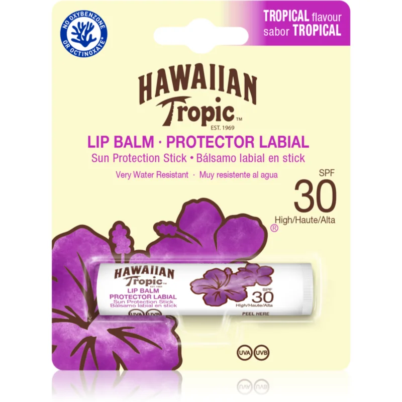 Hawaiian Tropic Lip Balm Protector Labial balsam de buze SPF 30 4 ml preţ
