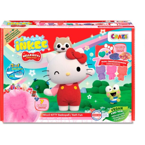 Hello Kitty Gift Box Bath set cadou pentru baie pentru copii preţ