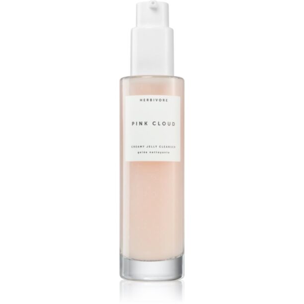 Herbivore Pink Cloud Rosewater + Tremella gel crema restorativ pentru curatare delicata 100 ml