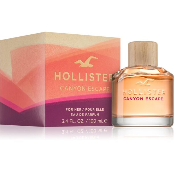 Cumpăra Hollister Canyon Escape for Her Eau de Parfum pentru femei 100 ml