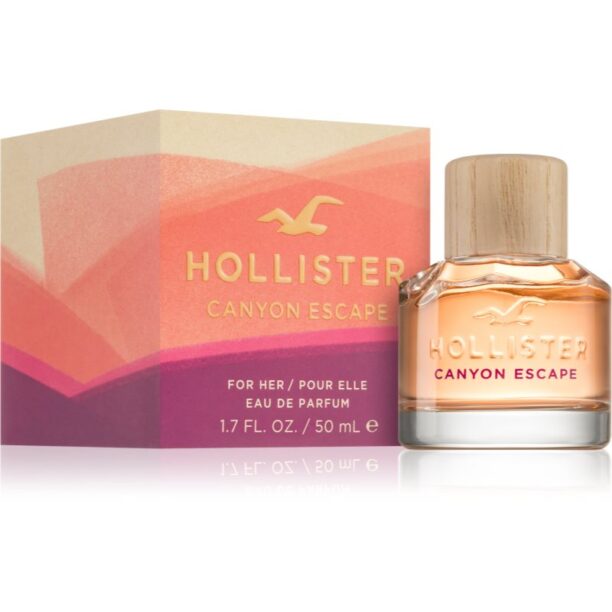 Cumpăra Hollister Canyon Escape for Her Eau de Parfum pentru femei 50 ml