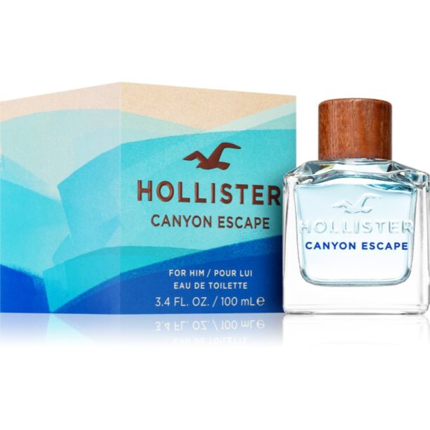 Cumpăra Hollister Canyon Escape for Him Eau de Toilette pentru bărbați 100 ml