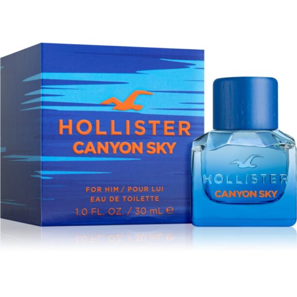 Cumpăra Hollister Canyon Sky For Him Eau de Toilette pentru bărbați 30 ml