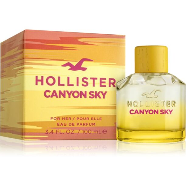 Cumpăra Hollister Canyon Sky for Her Eau de Parfum pentru femei 100 ml